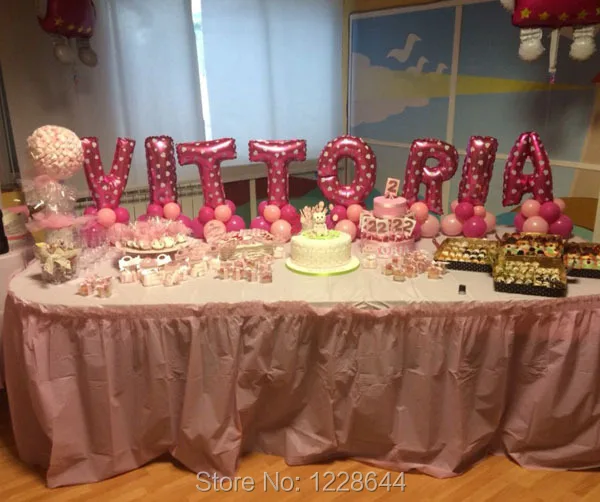 Украшение для вечерние цифры буквы алфавита рандомный 16 дюймовый алюминиевый