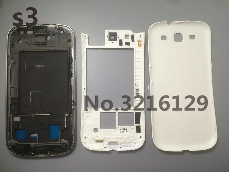 Запасные части для корпуса Samsung galaxy s3 i9300 i9305 9300i полный комплект чехол аксессуары