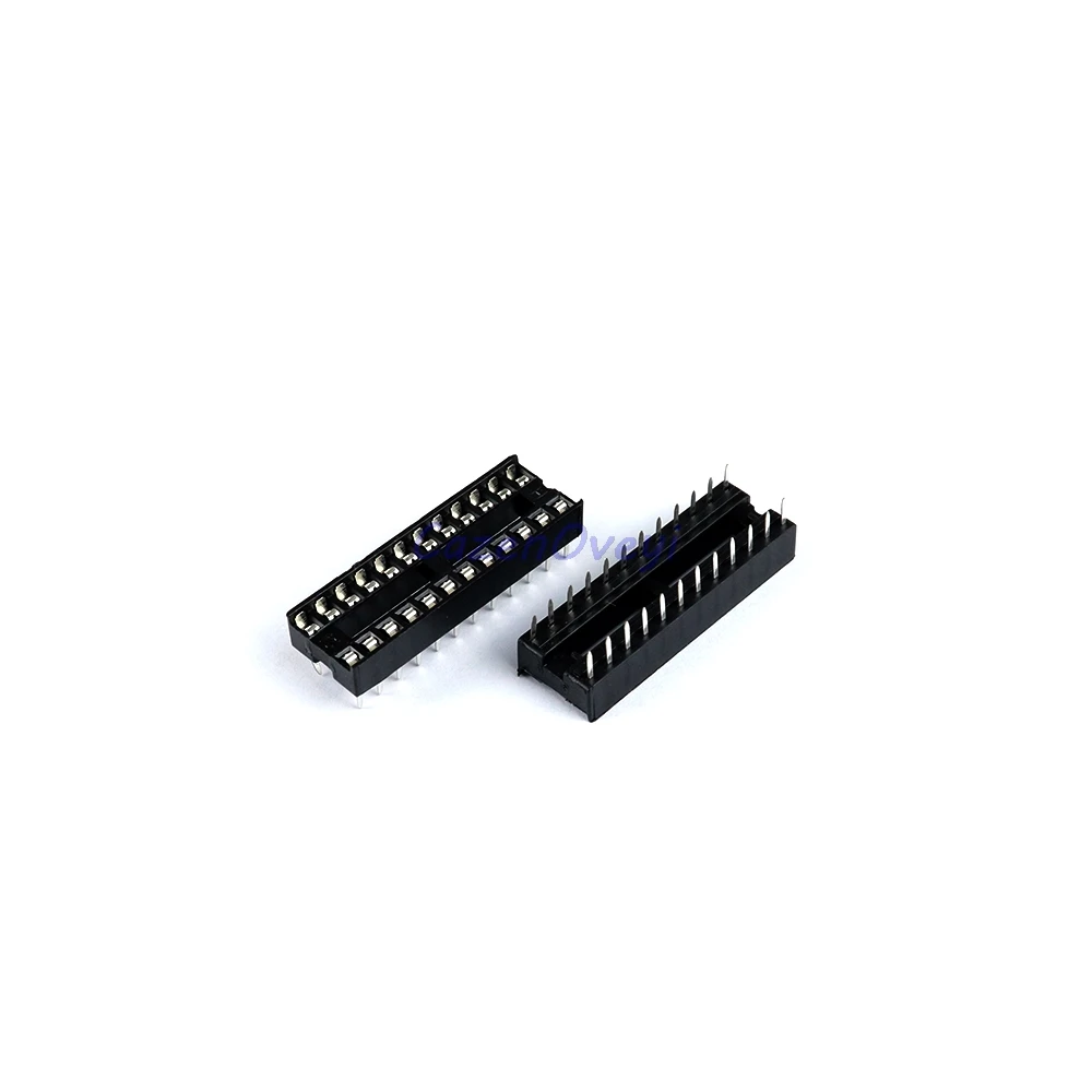200 шт./лот IC розетки DIP6 DIP8 DIP14 DIP16 DIP18 DIP20 DIP28 DIP40 штыревый разъем DIP разъем на возраст 6, 8, 14, 16, 18, 20, 24, 28 40 pin-код