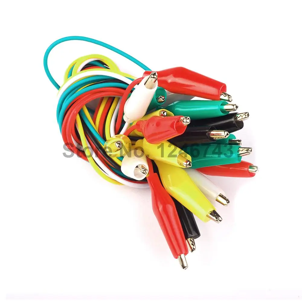 10 шт. двухсторонний держатель для проводов|crocodile alligator clips|crocodile alligatoralligator clips |