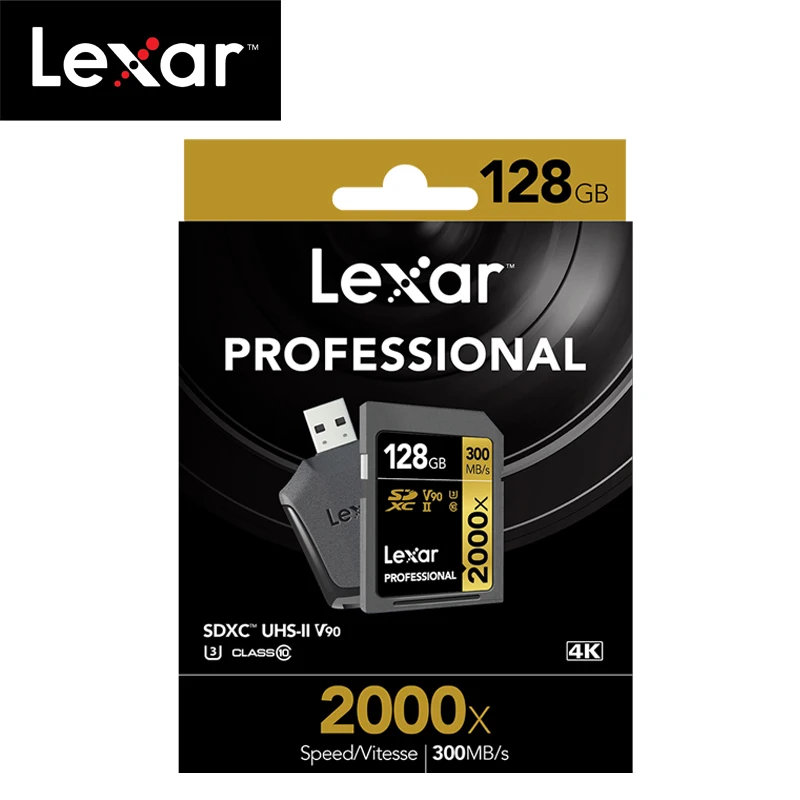 Карта памяти Lexar 300 64 ГБ 32 128 | Компьютеры и офис