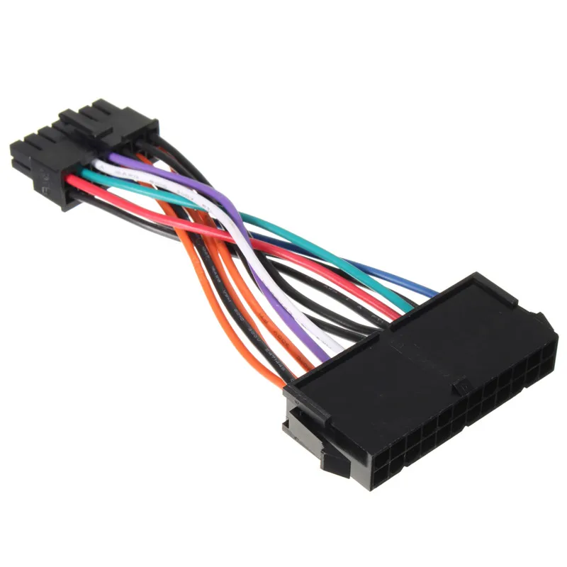 100 шт/партия 24 P Питание кабель для lenovo 24Pin к 14pin Питание кабель atx шнур для lenovo Q77 B75 A75 Q75 TS140/440