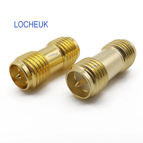 2pcs G 2 шт. разъем jack SMA разъем RP SMA гнездо адаптера Позолоченные RF коаксиальный Разъемы SMA женский мужской терминал - Цвет: 2pcs G