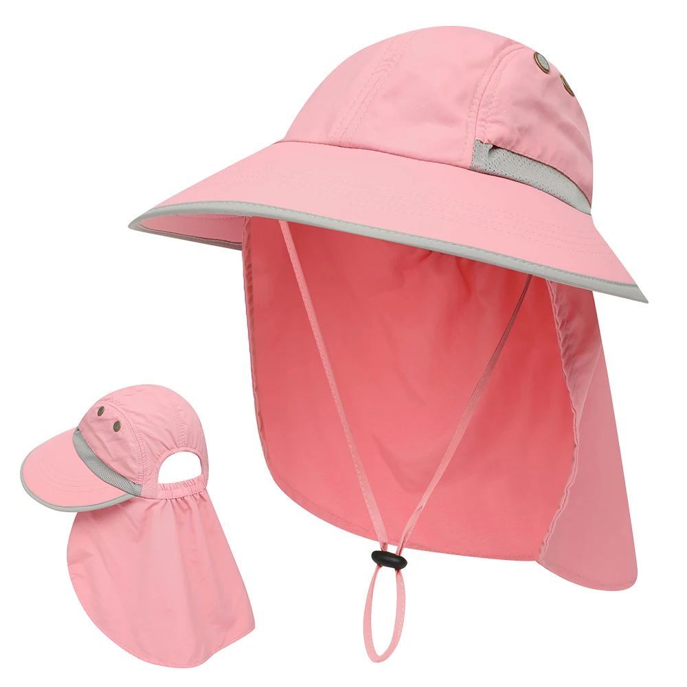 Солнцезащитные шляпы для женщин Козырьки Шляпы рыбацкие пляжные УФ-защита кепки