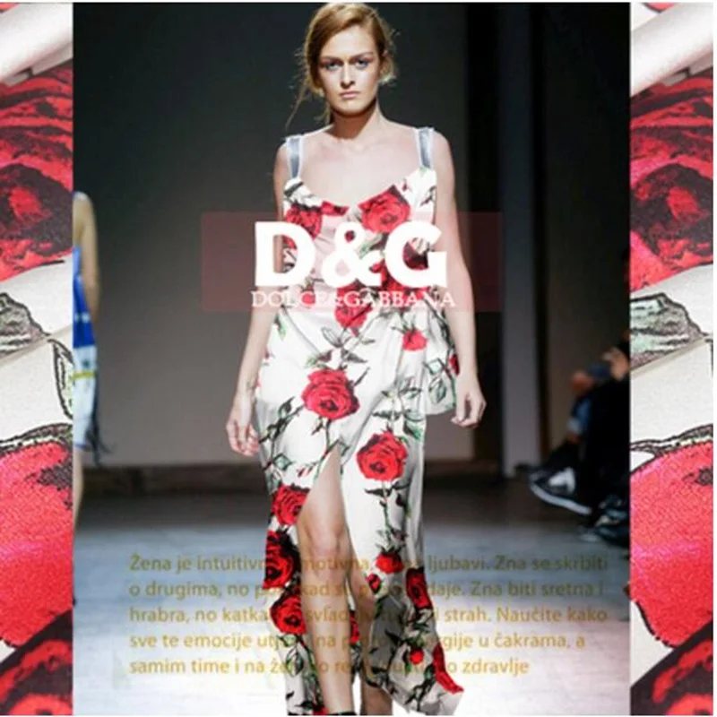 Цифровой струйный цвет шелковая сатиновая ткань летняя | Дом и сад