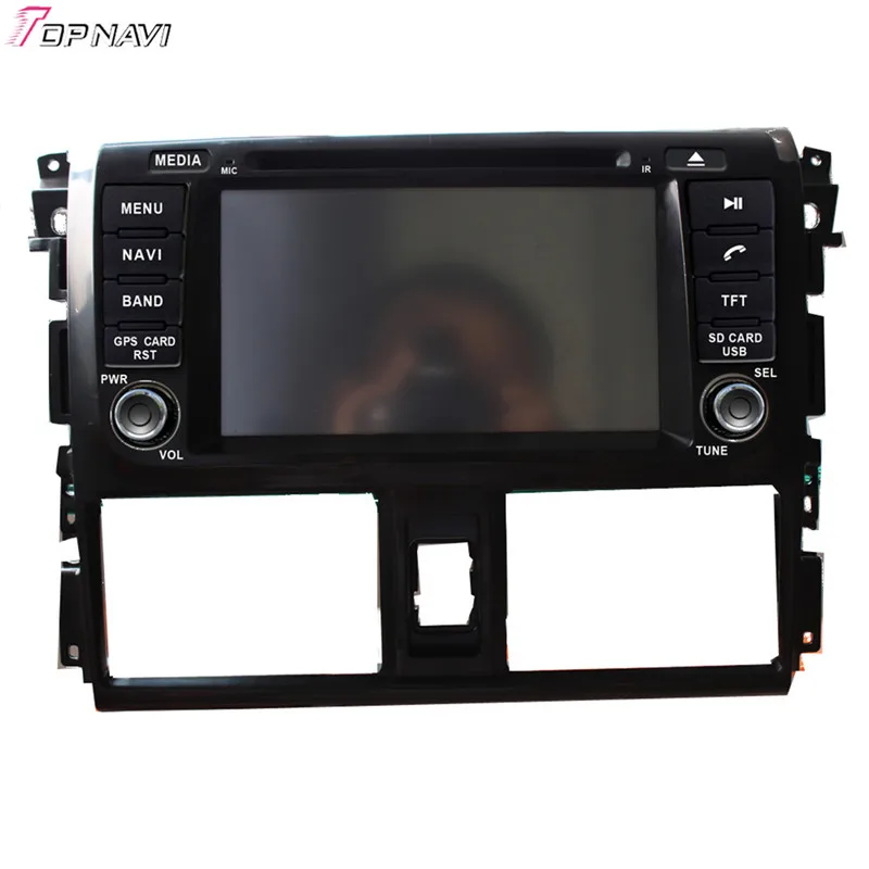 Topnavi 7 ''Восьмиядерный 2 Гб RAM Android 6 0 Автомобильный Радио Стерео GPS для TOYOTA VIOS/YARIS