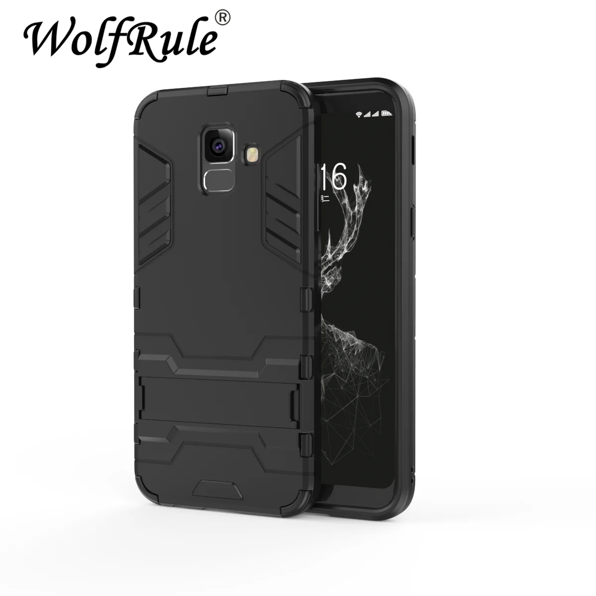 DarkBlack Чехол для samsung Galaxy A6 Plus чехол для samsung Galaxy A6 силиконовый резиновый защитный чехол для samsung A6 Plus Funda - Цвет: DarkBlack