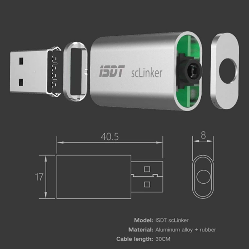 Isdt slinker прошивка Обновление кабель для передачи данных 30 см зарядное устройство Sc