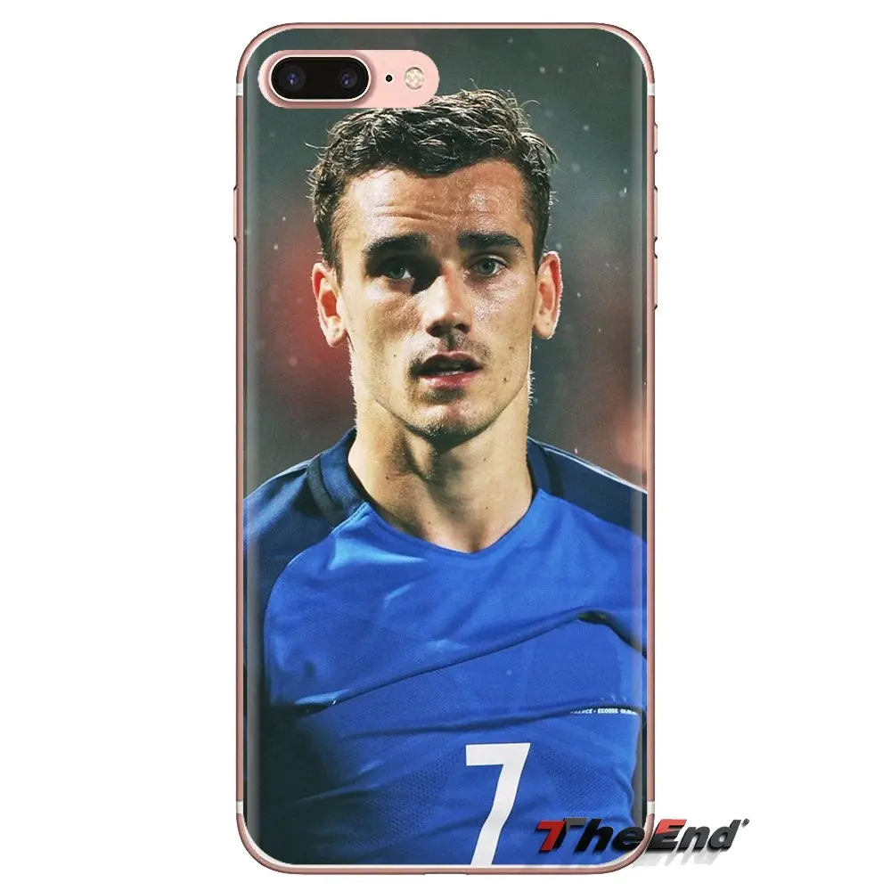 Прозрачные мягкие чехлы для Xiaomi Redmi 4A S2 Note 3 3S 4 4X 5 Plus 6 7 6A Pro Pocophone F1 footballer Antoine Griezmann |