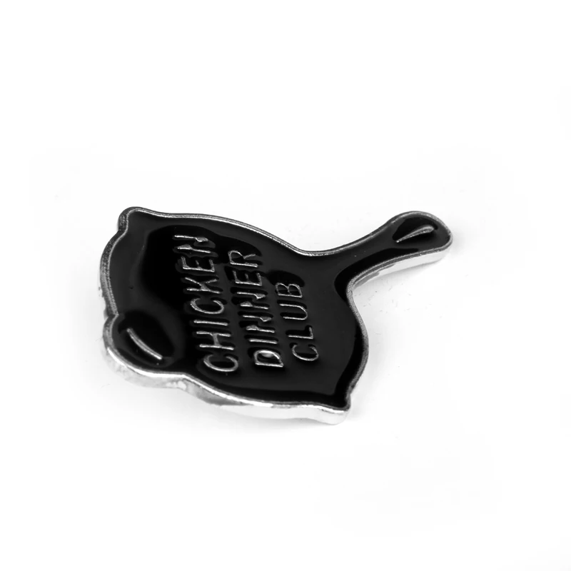 dongsheng Game Playerunknown's Battlegrounds PUBG Brooch Black Chicken Dinner Club Badge Pins for Women Men Brooches | Украшения и