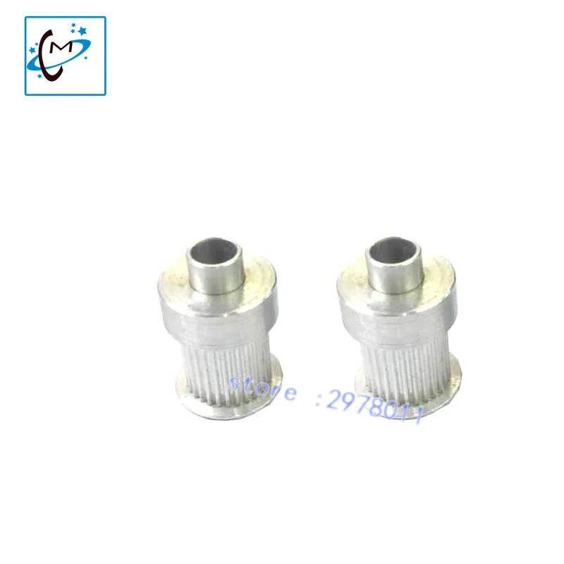 

2PCS Aprint Inkjet printer 28 teeth step motor pulley gear for Atexco Fina gear pulley