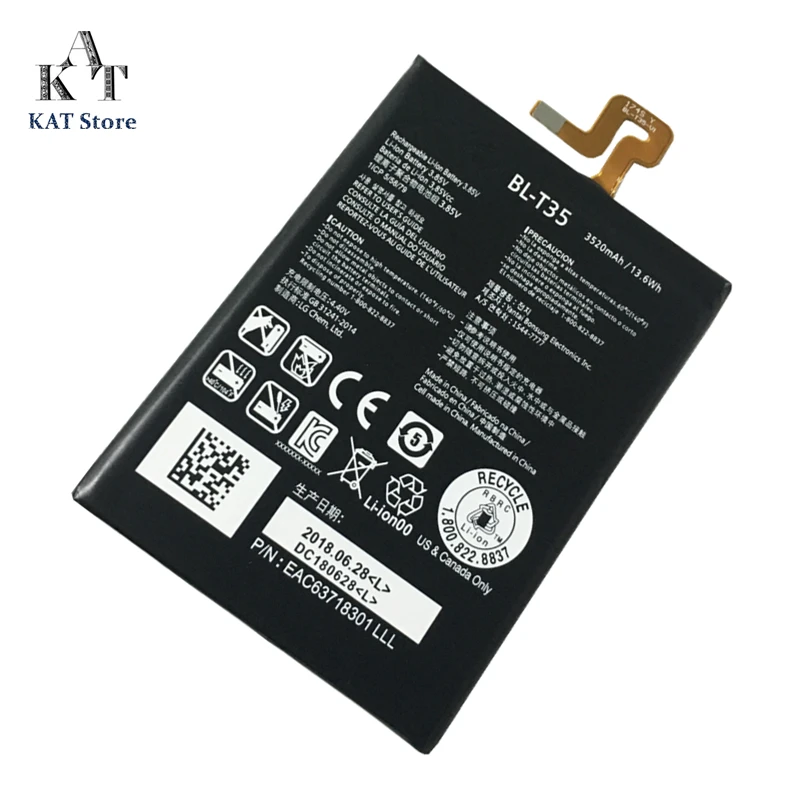 BL-T35 Phone Battery For LG Google 2 Pixel XL 3520mAh Replacement High Quality AAA Gift Tools | Мобильные телефоны и