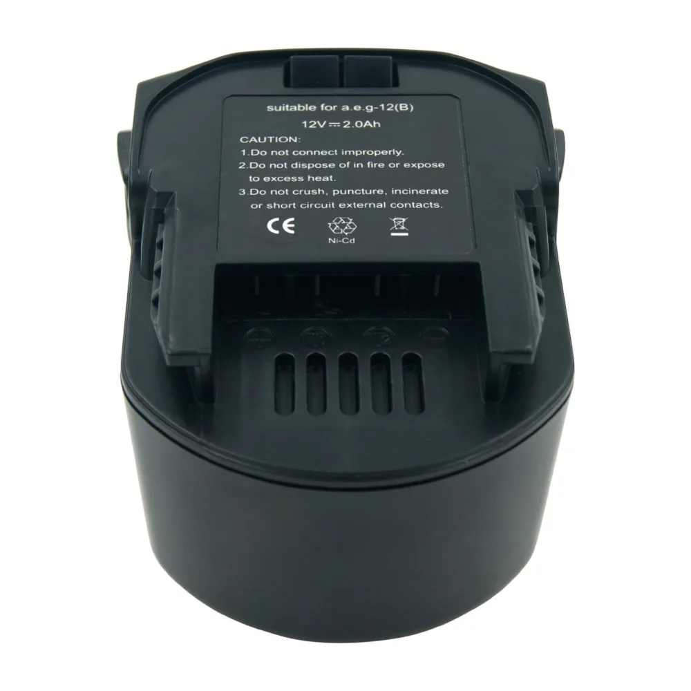 Сменный аккумулятор Nicd 12V 2000mAh для AEG Ridgid Аккумуляторные дрели аккумуляторная Ni CD