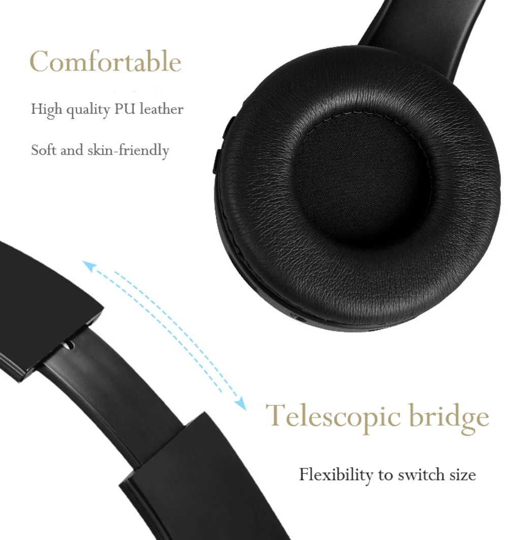Новые B3 Bluetooth 4 2 наушники для карт Регулируемые Игровые складные беспроводные