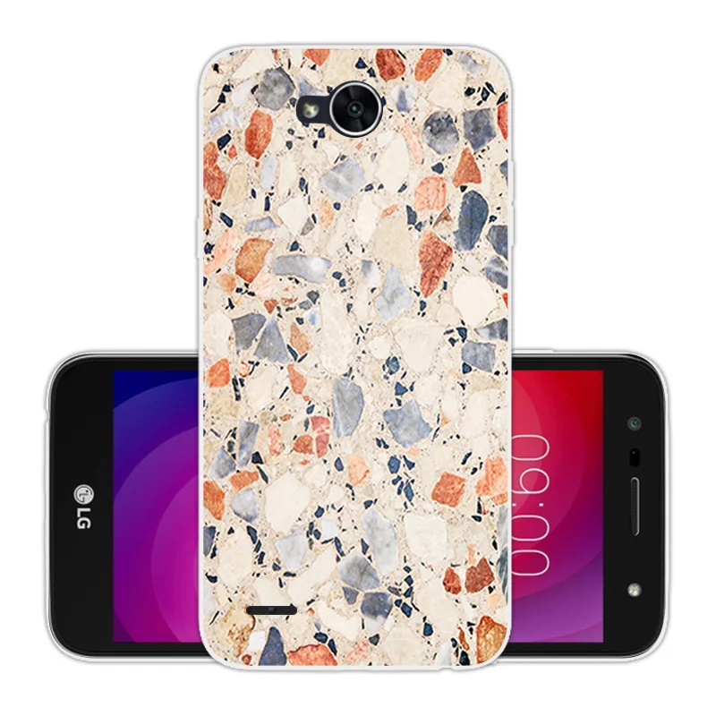 Мягкий силиконовый прозрачный ТПУ чехол для телефона LG X power 2 / K10 Power 5 дюйма