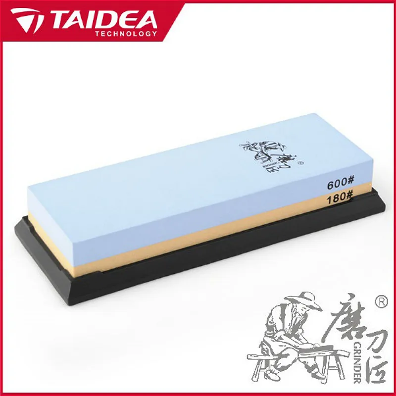 

TAIDEA Kitchen Whetstone Professional Knife Sharpener 180/600 Grit Professional Knife Sharpening Stone Whetstone h1