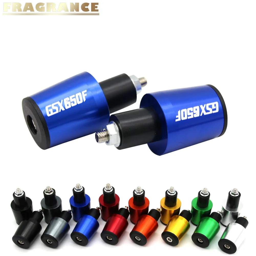 

Motorcycle Accessories 7/8'' 22MM Handlebar Grips Handle Bar Cap End Plugs For SUZUKI GSX650F GSX 650 F 2008 2009 2010 2011 2012