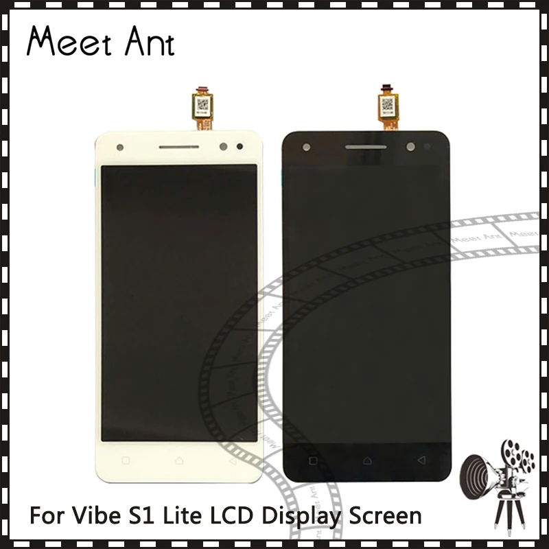 DHL 10 шт./лот высокое качество 5 0 ''для Lenovo Vibe S1 Lite ЖК-дисплей экран с сенсорным