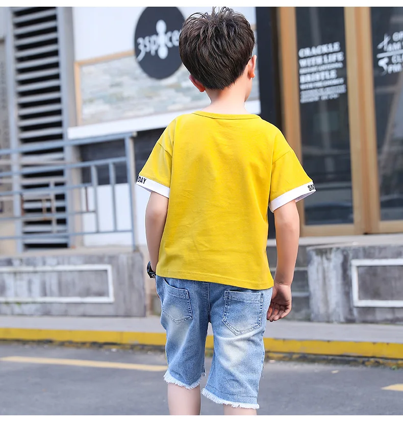 Kids Tracksuit For Boys Clothing Sets Summer Outfit Sport Suit Teen Children 5 6 7 8 9 10 12 Year |