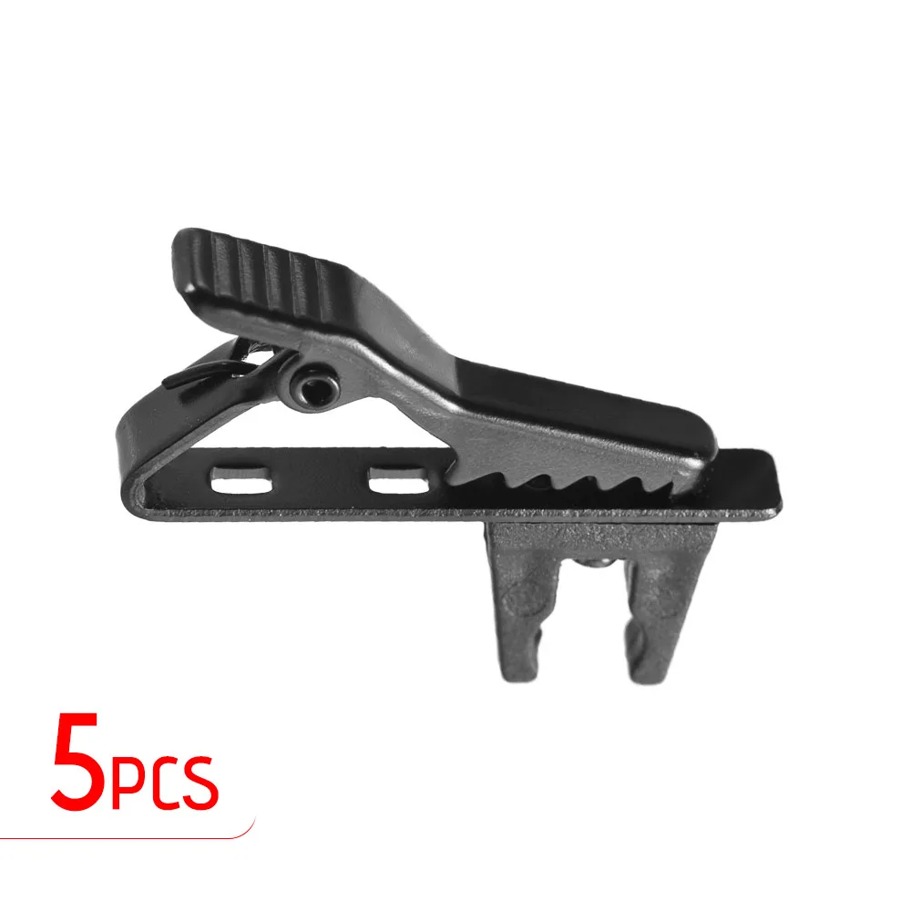 5 шт. проводной зажим для микрофона мм|microphone tie clip|lapel micmic microphone |