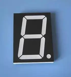 10 шт. Новинка 1 бит цифровая трубка 2,3 дюйма красный светодиод общий анод 7 сегмент цифровой дисплей оптовая продажа номер свет