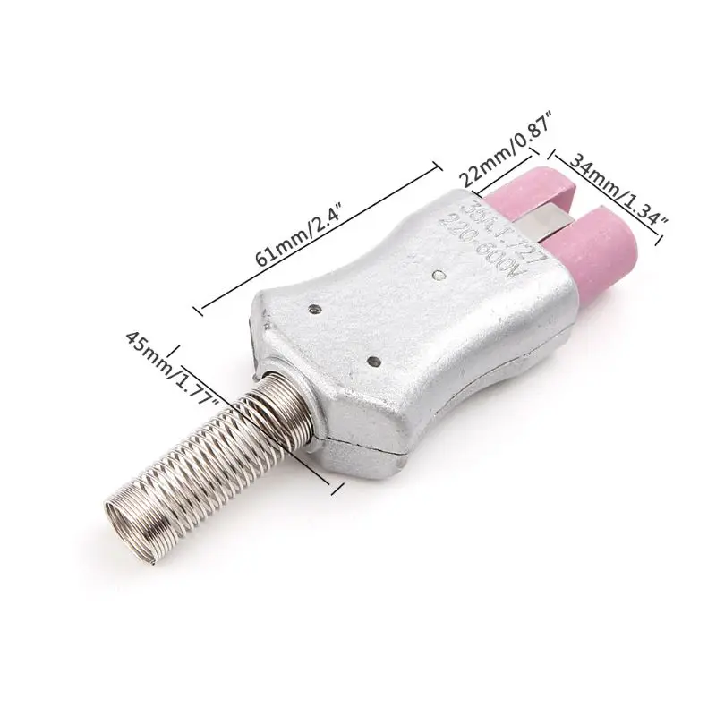Industrial Socket Plug For Aluminum Alloy Electric Heater Ceramic Heating Ring High Temperature | Обустройство дома