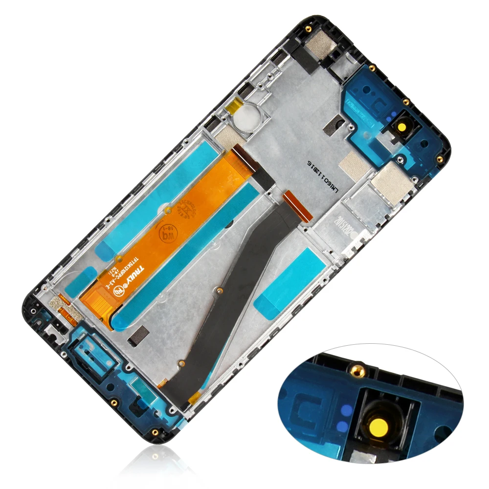 100% Оригинальный сенсорный ЖК экран для HTC Desire 728 с рамкой дисплей дигитайзер