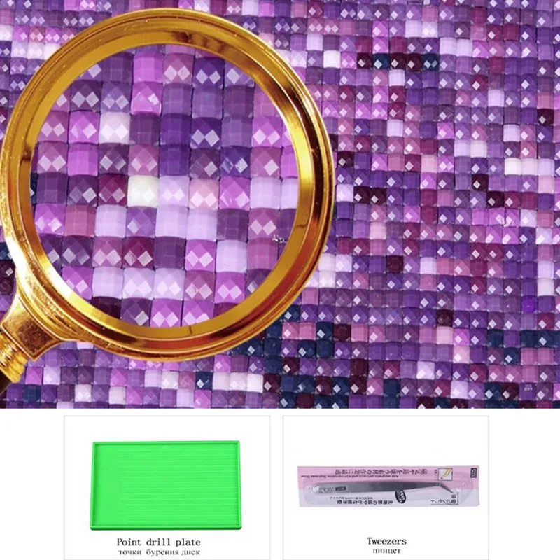 5D круглая Алмазная картина крестиком 3D сделай сам вышитые бриллиантами Лилии