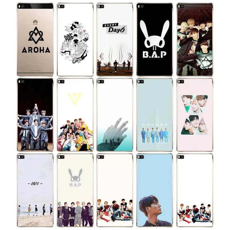 DREAMFOX N096 Kpop Astro Б. А. p Day6 Мягкий ТПУ силиконовый чехол для Huawei P8 P9 P10 Lite плюс 2017 Honor 8 9