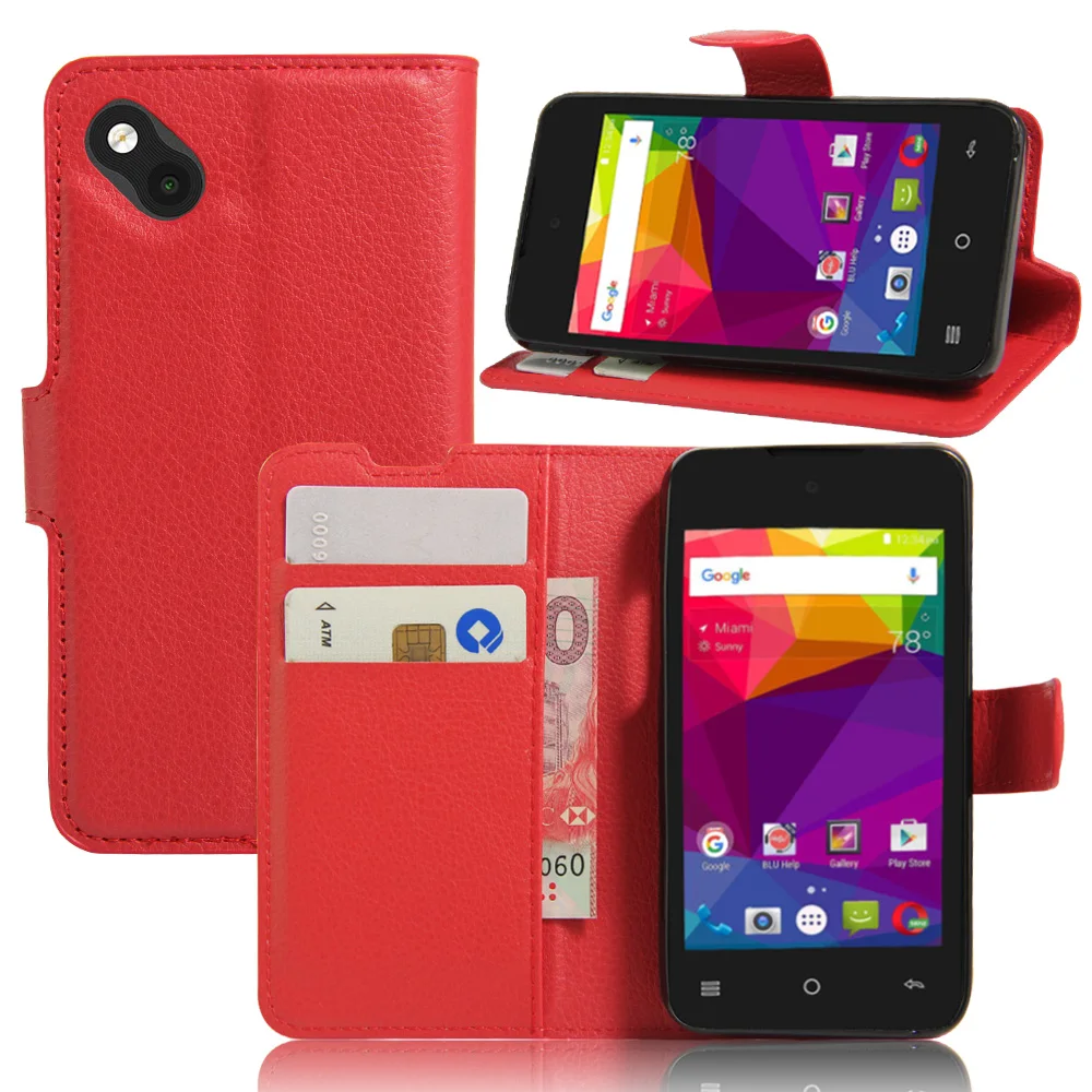 Чехол для BLU Advance 4 0 L2 (A030U A030L) кожаный чехол-бумажник чехол сотовых телефонов |