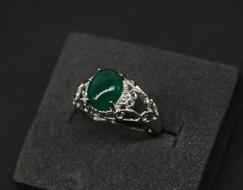 Кольцо женское из серебра 925 пробы с красными деревьями | Украшения и аксессуары