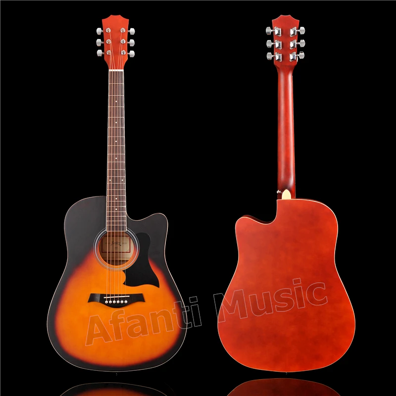 Акустическая гитара Afanti Music (ADK-150) 41 дюйм цвет Sunburst