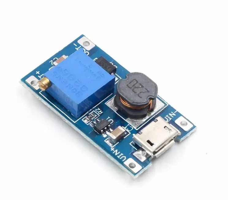 1 шт. 2A boost board DC модуль с широким входом напряжения 2 24V L 5912 28V Регулируемый