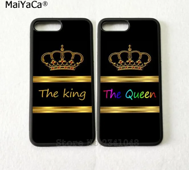 King love queen BFF лучшие друзья любовь пара Силиконовые мягкие чехлы для телефонов | Бамперы -32803822108