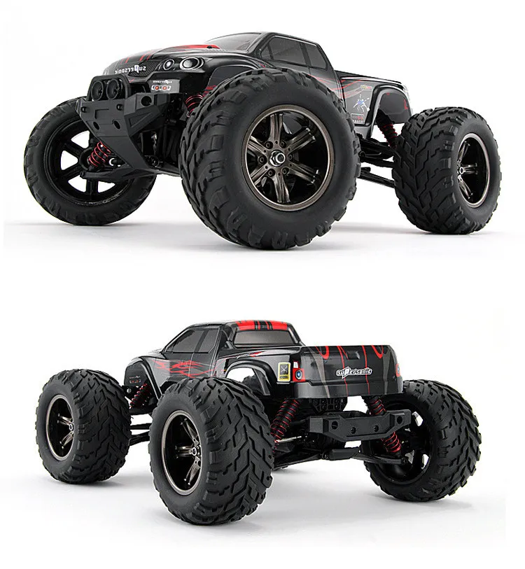 Горячие игрушки RC автомобили 2 4 г Big foot Monster Off road 50 км/ч высокая скорость