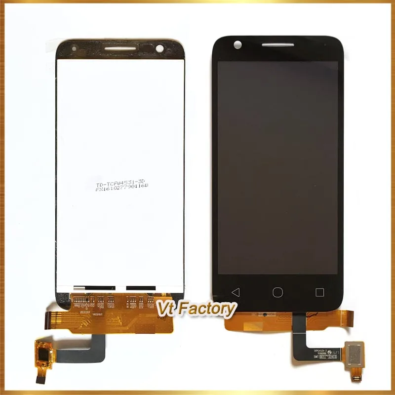 2 цвета полный ЖК дисплей + сенсорный экран Узел датчика Digitizer Для Alcatel One touch Pixi 3 4 5