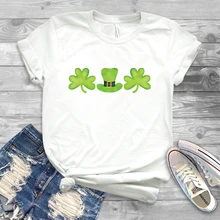 2019 День Святого Патрика футболка шляпа Лепрекона рубашка Lucky