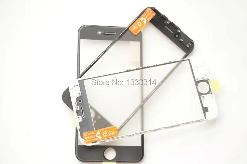 AAA + Холодный пресс передняя стеклянная линза рамка ока Замена для iPhone 7 и 7plus 6 6s plus