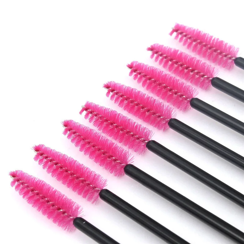 50 шт. одноразовые компактные аппликаторы для туши глаз|escova maquiagem|disposable eyelash brushmascara