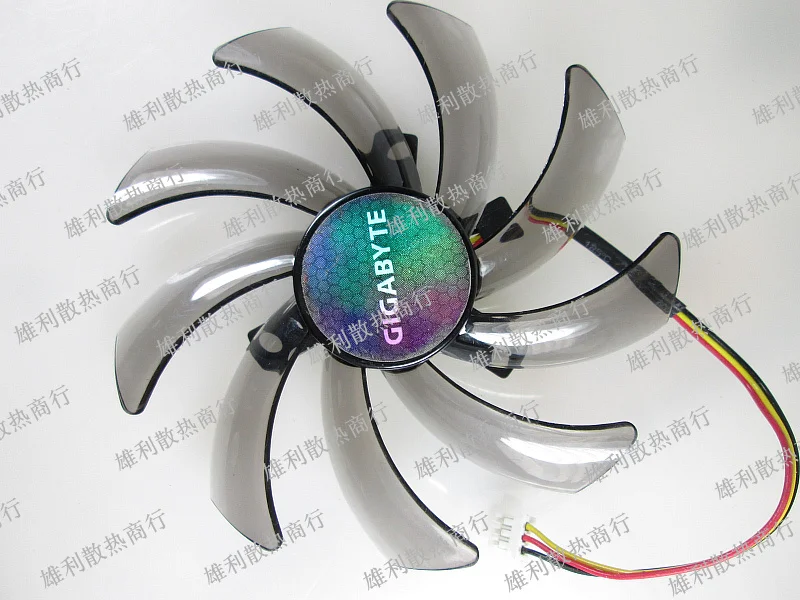 Кулер для видеокарты EVERFLOW T129215sm 95 мм DC 12 В 0 25a VGA Gigabyte R667D3 R777OC R9 270|everflow t129215sm|graphics card