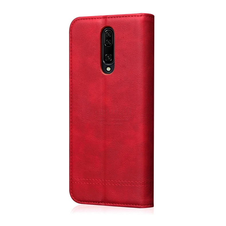 Роскошный тонкий кожаный флип-чехол в стиле ретро для Oneplus 7 Pro Чехол-кошелек с подставкой для карт Магнитный чехол-книжка для One plus 7T чехол для телефона