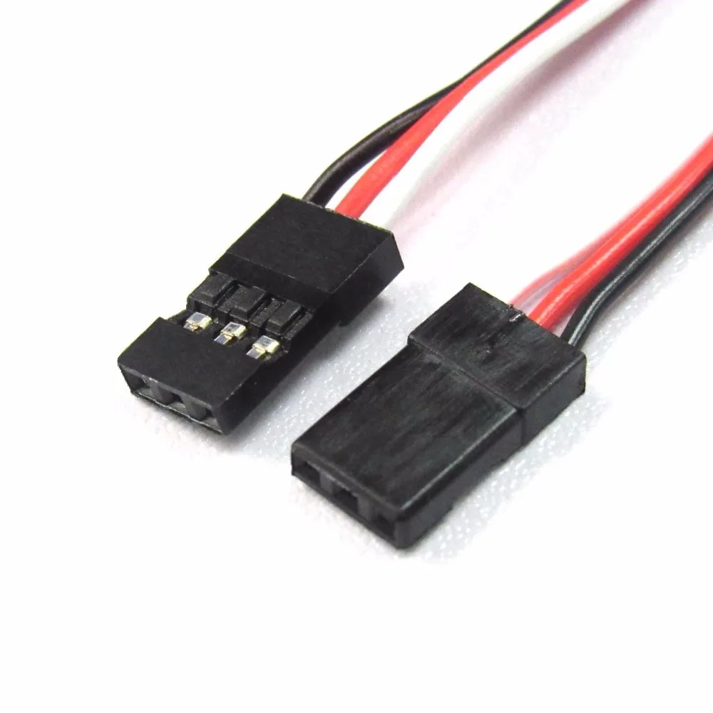 10 шт. 50 мм 100 150 200 штекер удлинитель JR сервокабель 26AWG|jr plug|cable 26awgservo extension |