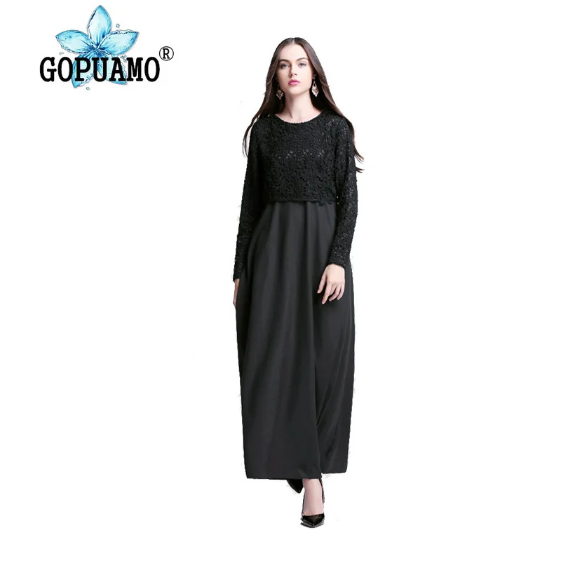 Женская мусульманская одежда abaya Дубай шифоновое Бандажное Макси мусульманское