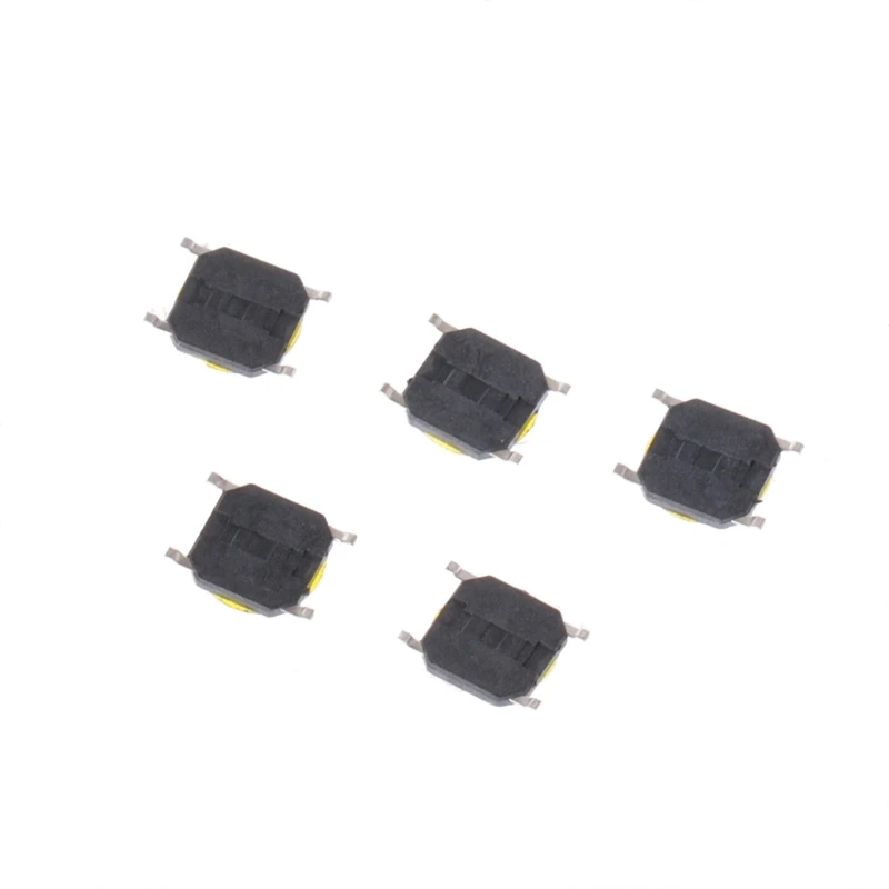 100 шт. 4x4x0 7 мм 4 контактный SMD микро Мгновенный Кнопочный тактильный переключатель