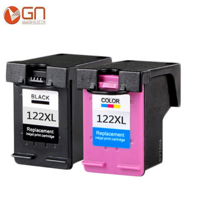GN для HP122 122XL цвет черный картридж набор CH563WN 564 HP Deskjet 1000 1050 1050A 1510 2000 2050 2050A 3000 3050|ink