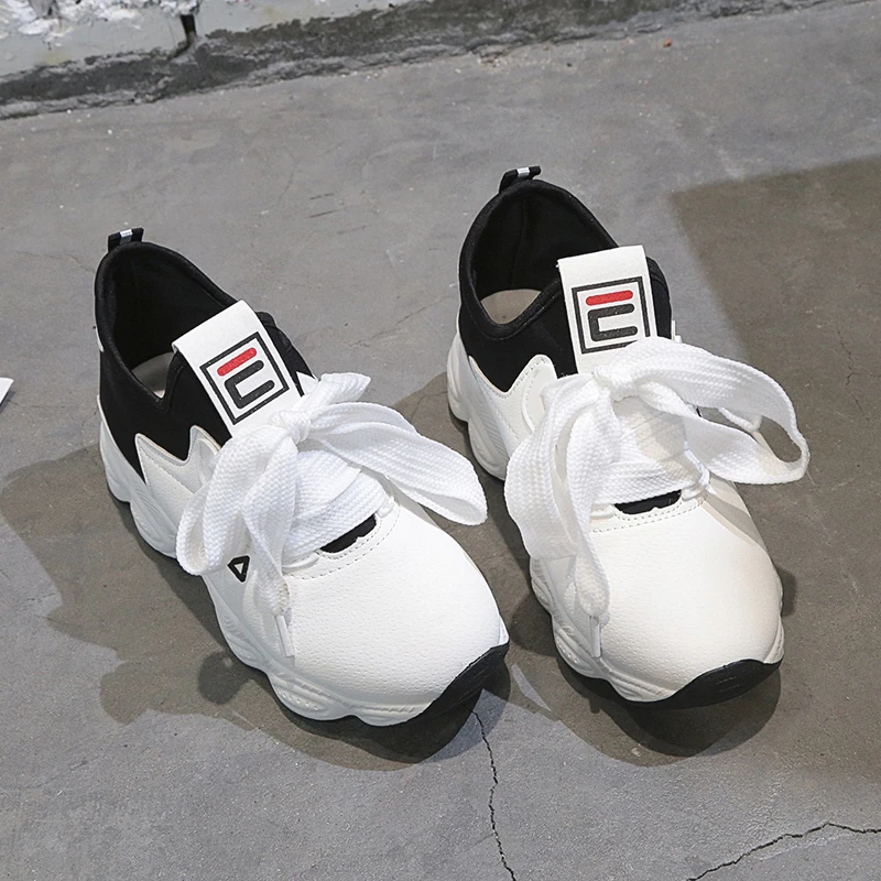 Весенние кроссовки для студентов женская обувь путешествий модная бега Уличная