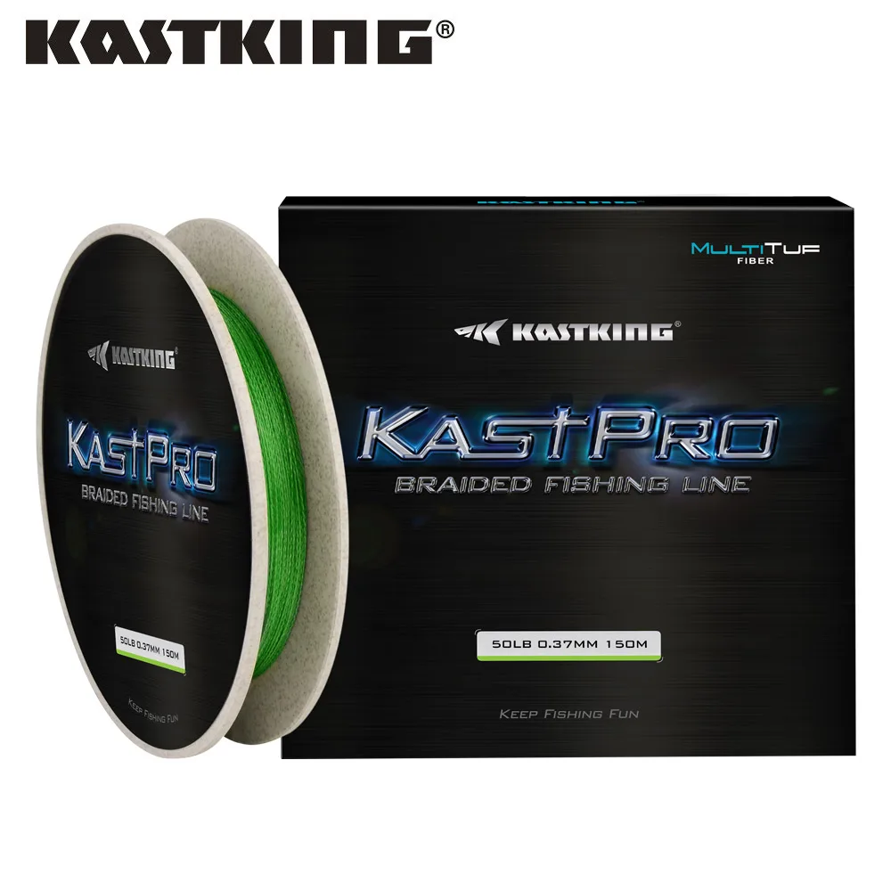KastKing KastPro 150 м 4 нити 8 80LB ПЭ плетеная леска прочная многонитевая для ловли