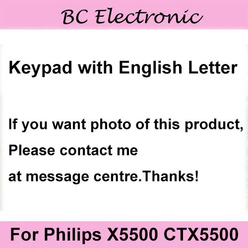 Клавиатура совета телефона ключа для Philips Xenium CTX5500 X5500 ctx 5500x5500 Мобильный телефон
