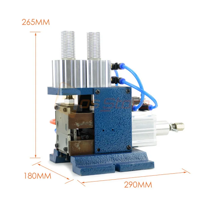 110V/220V Пневматический DZ 3F вертикальная машина для зачистки кабеля провода