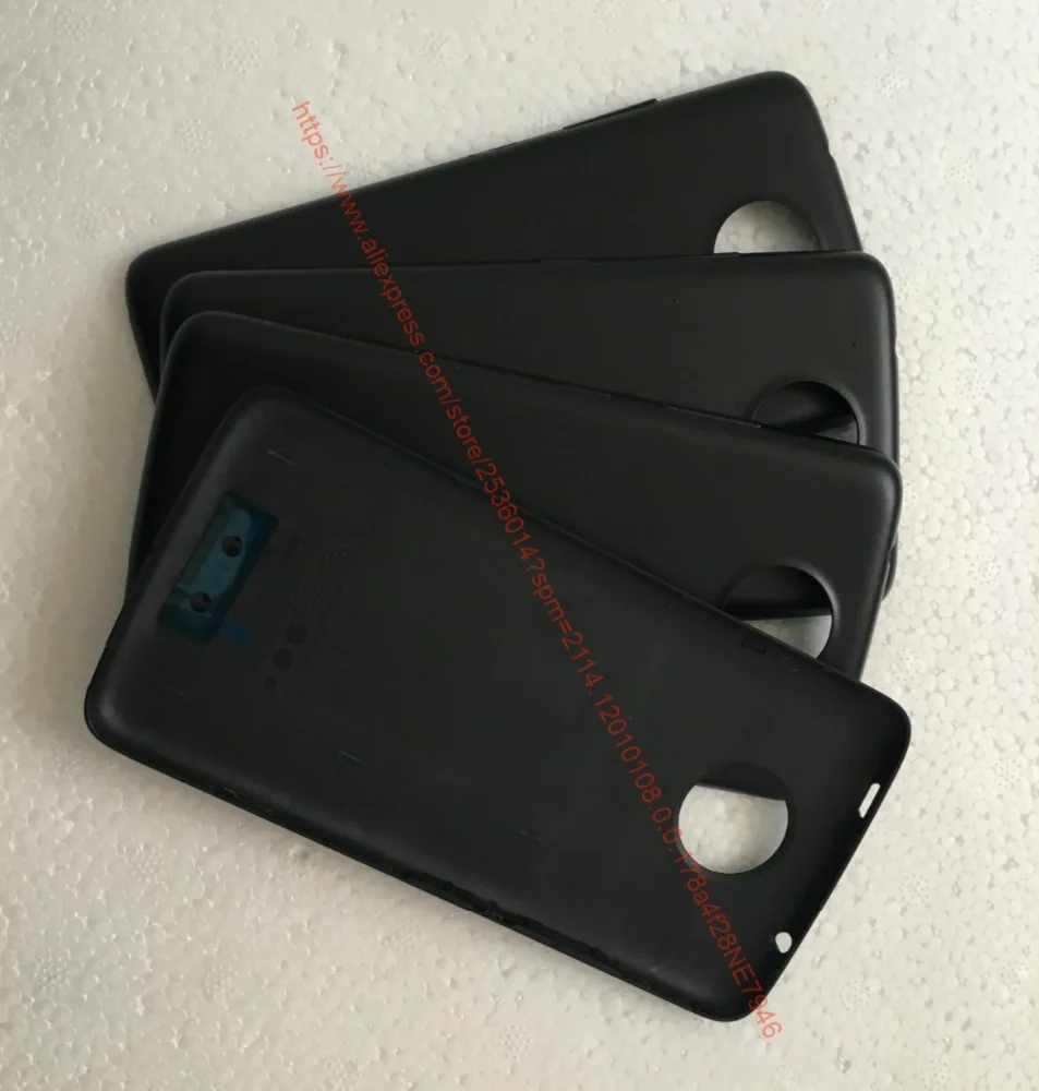 100% оригинальная новая задняя крышка батареи для Motorola Moto C стекло дверь Замена